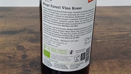 Vino Rossi Borgo Faveri