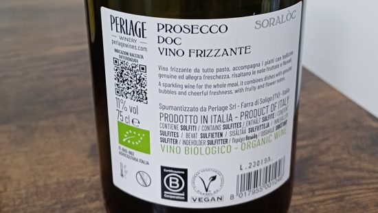 Prosecco Soraloc DOC Vino Frizzante 