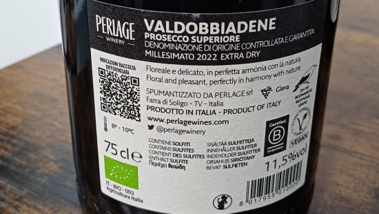 Prosecco Superiore Col di Manza Valdobbiadene DOCG extra dry