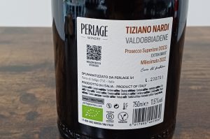 Prosecco Valdobbiadene Superiore Tiziano Nardi DOCG extra brut