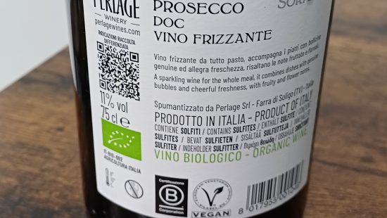 Prosecco Soraloc DOC Vino Frizzante 