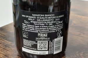 Vino Spumente Aleph Manzoni bianco brut