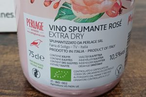 Vino Spumante Rose extra dry, Perlapp