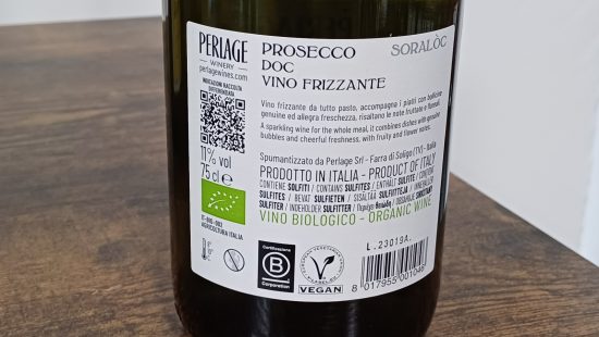 Prosecco Soraloc DOC Vino Frizzante 