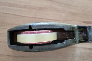 Historischer Tixo Abroller