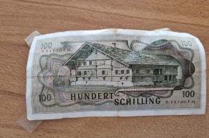 100 Schilling Schein