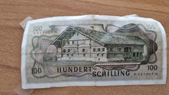 100 Schilling Schein