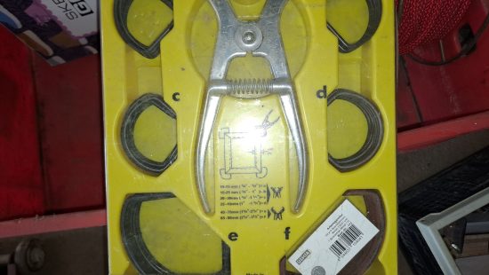 Spannklammerset G3