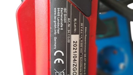 Akkutrimmer G3