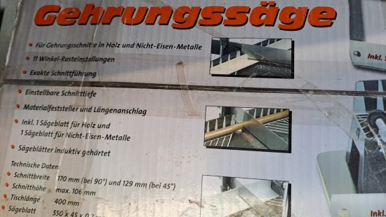 Handgehrungssägen G3