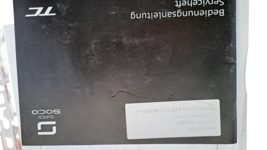 Elektromoped FIN: LYSTC1113K1001024 