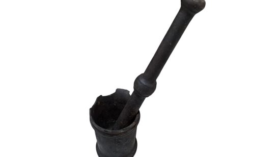 Historischer Eisenmörser EG