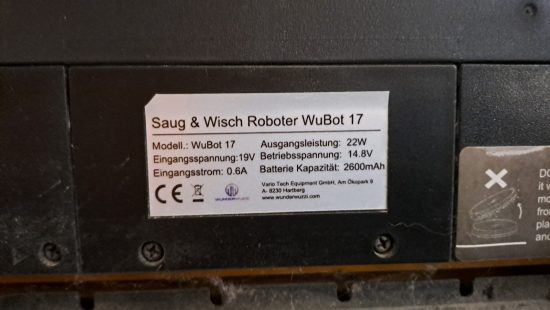 Saug-Wischroboter WZ