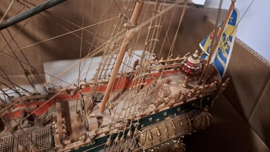 Riesiges Segelschiffmodell OG
