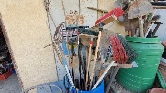 Stielwerkzeuge und Rodl A