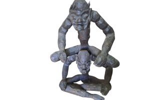 Holzfigur G4