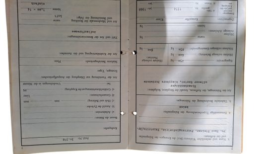 Einachsanhänger FIN: 1774