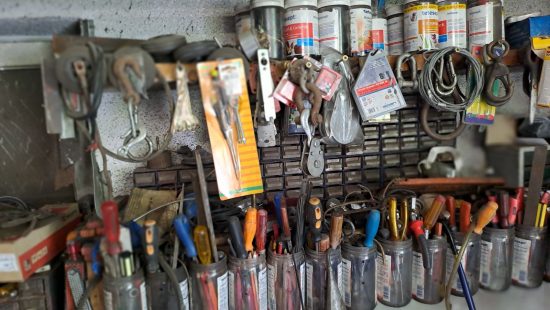 Werkbank mit Inhalt G3