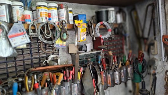 Werkbank mit Inhalt G3