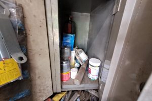Spindkasten mit Inhalt G3