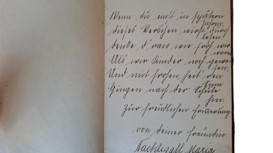 Historisches Poesiealbum SZ5