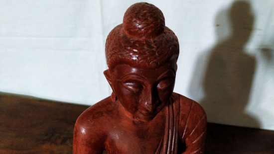 BUDDHA aus Holz