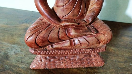 BUDDHA aus Holz