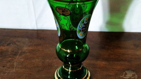 Bohemia Czechoslovakia Vase