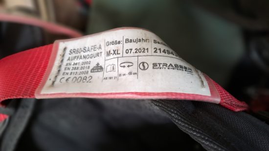 Fallschutzsicherungsgurte