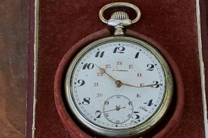 Silberne Taschenuhr WZ