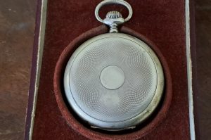 Silberne Taschenuhr WZ