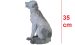 Porzellanskulptur Hund WZ