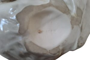Porzellanskulptur Hund WZ