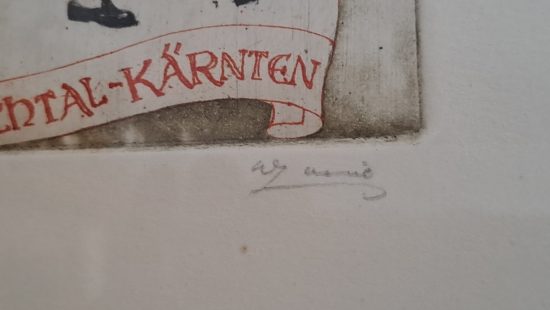 Radierung EZ