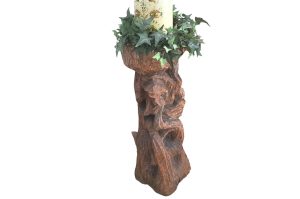 Kerzenständer aus Holz