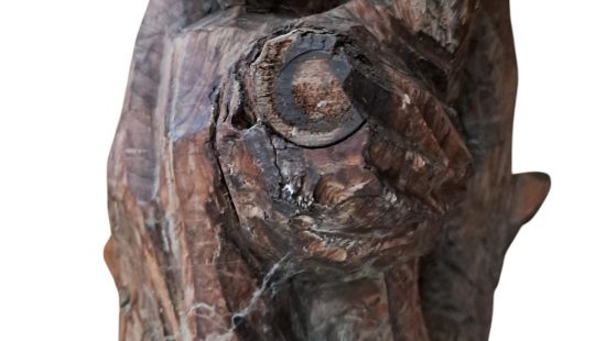 Kerzenständer aus Holz