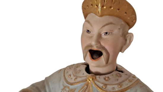 Asiatische Keramikstatue VZ