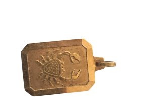 Goldener Anhänger EZ