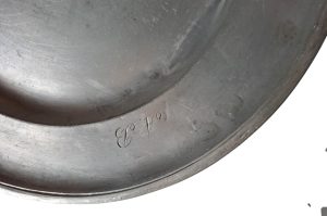 historische Zinnteller SZ