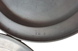 historische Zinnteller SZ