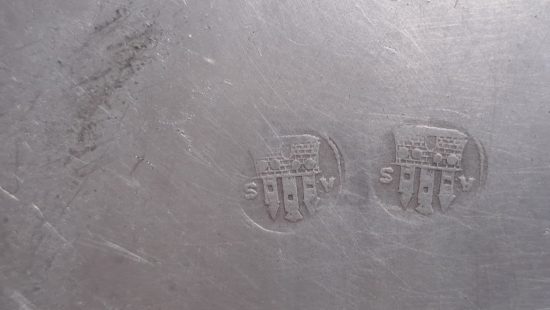 historische Zinnteller SZ