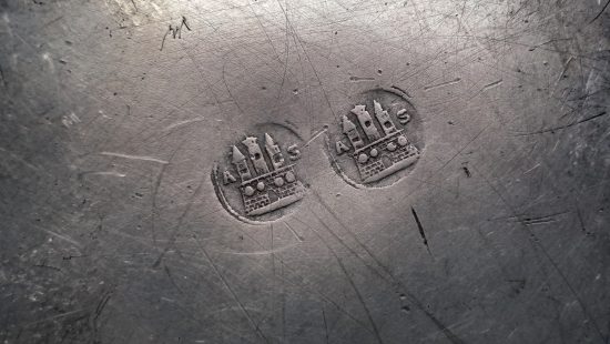 historische Zinnteller SZ