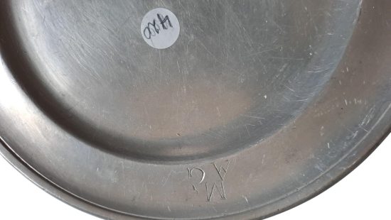 Zinnteller SZ