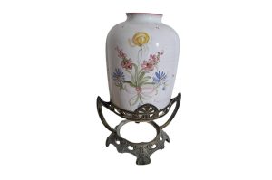 Metallhalterung mit Vase SZ 