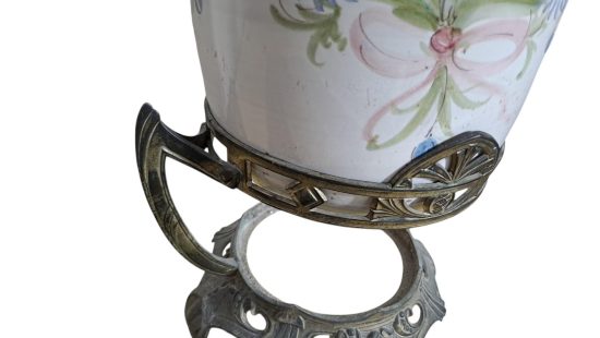 Metallhalterung mit Vase SZ 