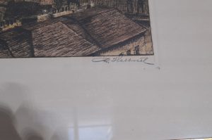 Farbradierung Stephansdom SZ