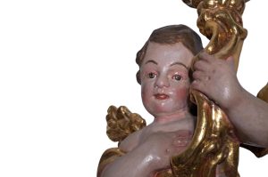 Putto Kerzenhalter WZ