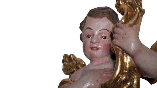 Putto Kerzenhalter WZ