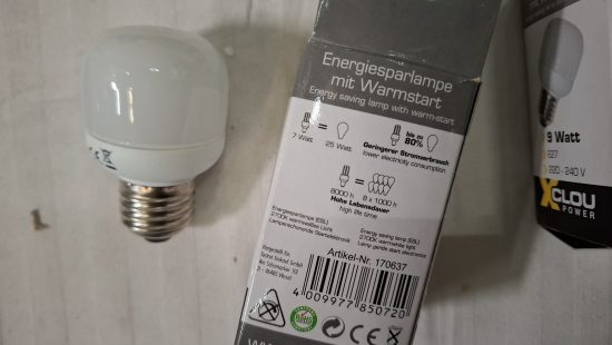 Energiesparlampen